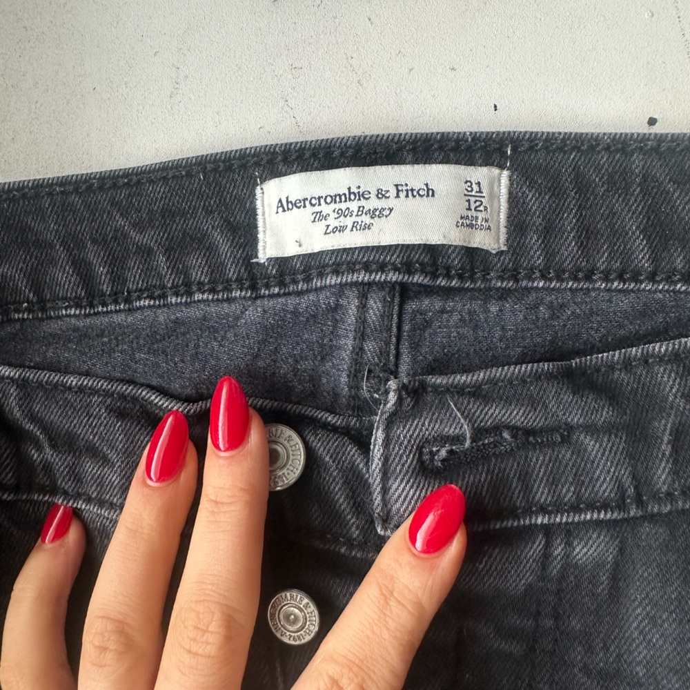 Abercrombie & Fitch Women's Gray Jeans